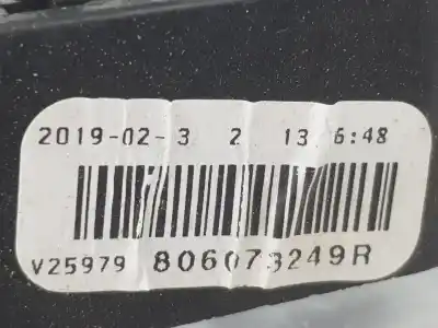 Автозапчастина б/у замок дверей заднього лівого для renault captur i (j5_, h5_) 0.9 tce 90 посилання на oem iam 805034742r  805034742r