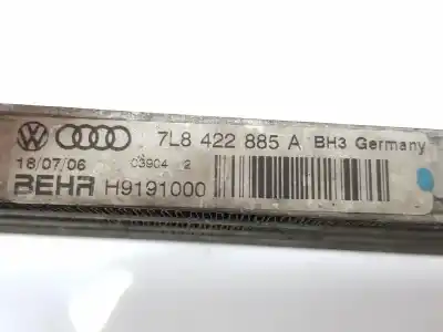 Автозапчастина б/у охолоджувач масла напрямку для audi q7 (4l) 3.0 v6 24v tdi посилання на oem iam 7l8422885a  7l8422885a