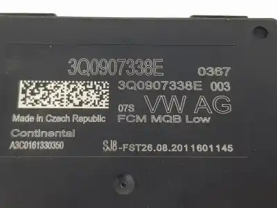 Second-hand car spare part electronic module for audi a1 sportback 1.0 tfsi oem iam references 3q0907338e  3q0907338e