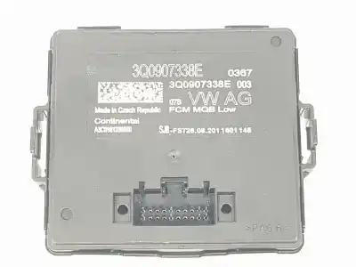 Pezzo di ricambio per auto di seconda mano modulo elettronico per audi a1 sportback 1.0 tfsi riferimenti oem iam 3q0907338e