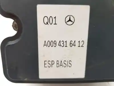 Pezzo di ricambio per auto di seconda mano abs per mercedesbenz clase a bm 176 a 200 cdi 176.008 riferimenti oem iam a0094316412  a0094312212