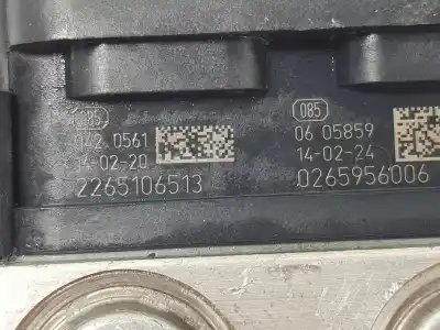Pezzo di ricambio per auto di seconda mano abs per mercedesbenz clase a bm 176 a 200 cdi 176.008 riferimenti oem iam a0094316412  a0094312212