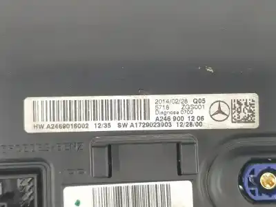 Pezzo di ricambio per auto di seconda mano display multifunzione per clase c clase a 2.1 cdi riferimenti oem iam a2469001206  a2469001206