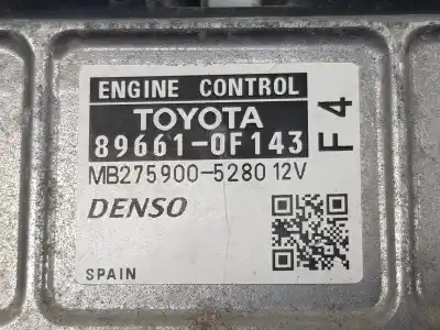 Second-hand car spare part ecu engine control for toyota verso 2.0 d-4d oem iam references 896610f143  896610f143