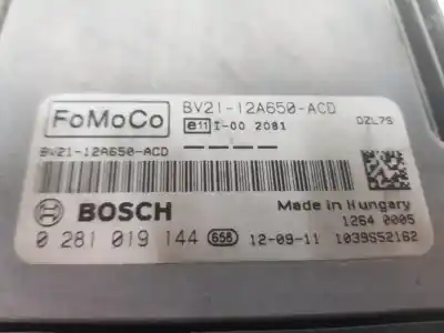 Second-hand car spare part ecu engine control for ford fiesta vi (cb1, ccn) 1.4 tdci oem iam references 1543041  