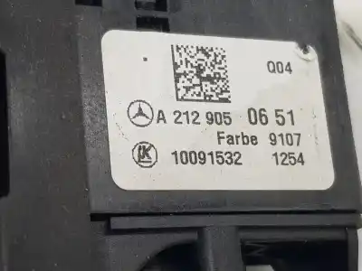 Peça sobressalente para automóvel em segunda mão comutador de luzes por clase c clase a 1.5 cdi referências oem iam a2129050651  a2129050651