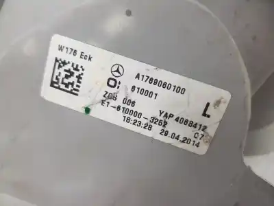 Peça sobressalente para automóvel em segunda mão farolim traseiro esquerdo por clase c clase a 1.5 cdi referências oem iam a1769060100  a1769060100