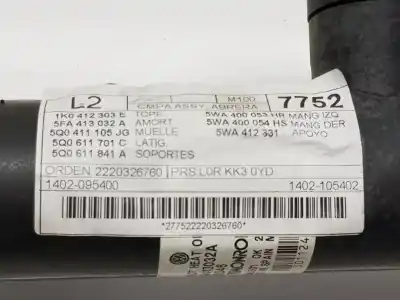 Автозапчасти б/у передний левый амортизатор за cupra leon 2.0 tsi ссылки oem iam 5fa413032a  5fa413032a