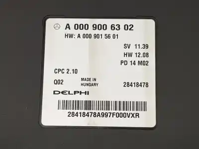 Pezzo di ricambio per auto di seconda mano modulo elettronico per clase c clase a 2.1 cdi riferimenti oem iam a0009006302  a0009006302