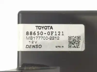 Second-hand car spare part electronic module for toyota verso 2.0 d-4d oem iam references 886500f121  886500f121