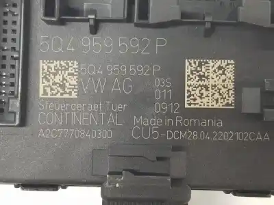 Автозапчастина б/у електронний модуль для cupra sin definir sin definir посилання на oem iam 5q4959592p  5q4959592p