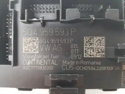 Автозапчастина б/у електронний модуль для cupra sin definir sin definir посилання на oem iam 5q4959593p  5q4959593p
