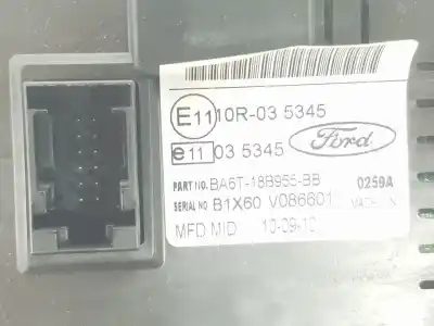 Автозапчастина б/у електронний модуль для ford fiesta vi (cb1, ccn) 1.4 tdci посилання на oem iam ba6t18b955bb  1940788
