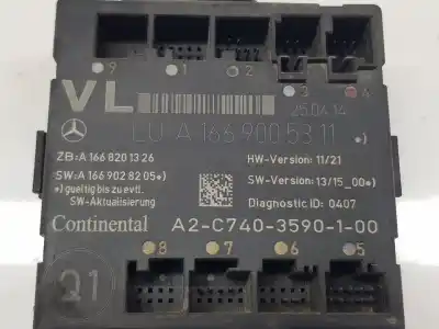 Peça sobressalente para automóvel em segunda mão módulo eletrônico por clase c clase a 1.5 cdi referências oem iam a1669005311  a1669005311