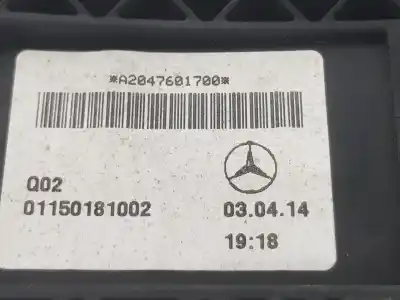 Pezzo di ricambio per auto di seconda mano serratura porta anteriore sinistra per mercedesbenz clase a bm 176 a 180 cdi blueefficiency 176.012 riferimenti oem iam a2047601700  a1667200135