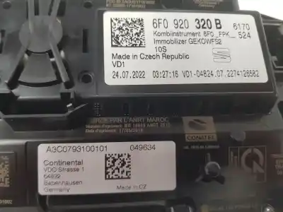 Автозапчастина б/у панель інструментів для seat arona xperience посилання на oem iam 6f0920320b  6f0920320b