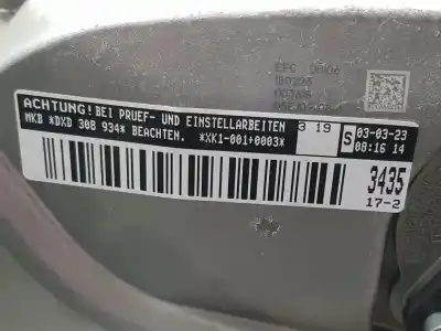 Second-hand car spare part complete engine for volkswagen troc 1.6 tdi oem iam references dxdb  05e100032d