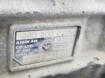 Автозапчасти б/у коробка передач за audi q7 (4l) 4.2 v8 32v tdi biturbo 326 cv / 240 kw ссылки oem iam jvh  09d300037n