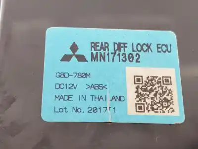 Автозапчастина б/у електронний модуль для mitsubishi l 200 (ka0/kb0) 2.5 di-d cat посилання на oem iam mn171302  mn171302