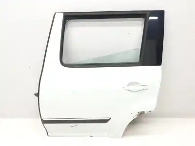 Pezzo di ricambio per auto di seconda mano PORTA POSTERIORE SINISTRA per SKODA YETI (5L)  Riferimenti OEM IAM 5L0833055  COLOR BLANCO J3