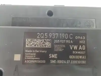 Second-hand car spare part electronic module for seat arona xperience oem iam references 2q5937190c  2q5937190c