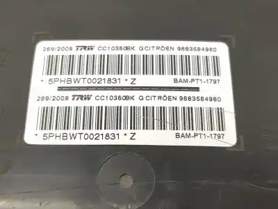 Second-hand car spare part front right side airbag for citroen c3 ii (sc_) 1.4 hdi 70 (sc8hzc, sc8hr0, sc8hp4) oem iam references 9683584980  8216zh