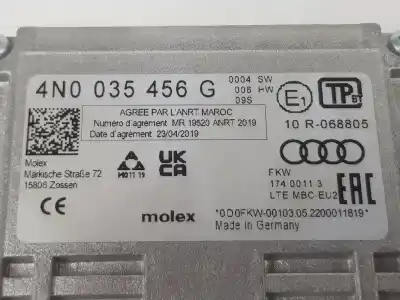Автозапчастина б/у електронний модуль для cupra leon 2.0 tsi посилання на oem iam 4n0035456g  4n0035456g