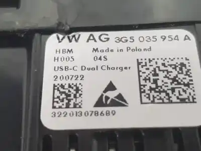 Автозапчастина б/у електронний модуль для cupra leon 2.0 tsi посилання на oem iam 3g5035954a  3g5035954a