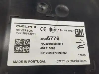 Автозапчасти б/у электронный модуль за opel mokka / mokka x (j13) 1.6 cdti 4x4 (_76) ссылки oem iam 39086776  39086776