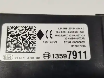 Автозапчасти б/у электронный модуль за opel mokka / mokka x (j13) 1.6 cdti 4x4 (_76) ссылки oem iam 13597911  13597911