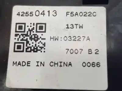 Second-hand car spare part headlights switch for opel mokka / mokka x (j13) 1.6 cdti 4x4 (_76) oem iam references 42550413  42550413