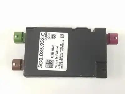 Peça sobressalente para automóvel em segunda mão módulo eletrônico por volkswagen passat cc 2.0 tdi referências oem iam 5g0035953c