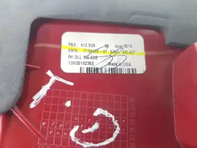 Peça sobressalente para automóvel em segunda mão farolim interior traseiro direito por bmw x5 (e53) 3.0 d referências oem iam 7164486  63217164486