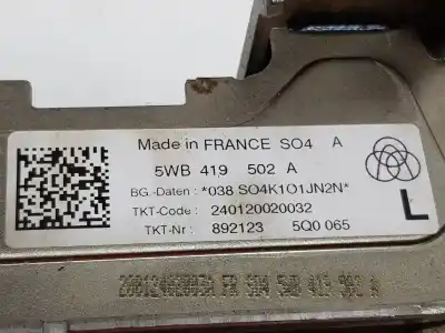 Second-hand car spare part steering column for cupra sin definir sin definir oem iam references 5wa419502a  5wb419502f