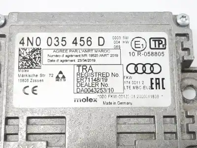 Автозапчастина б/у електронний модуль для cupra leon 2.0 tsi посилання на oem iam 4n0035456d  4n0035456d