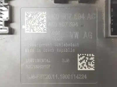 Автозапчасти б/у электронный модуль за cupra leon 2.0 tsi ссылки oem iam 4k0907594ac  4k0907594ac