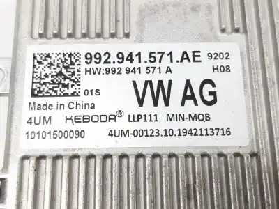 Автозапчастина б/у блок управління ксеноновими фарами для cupra sin definir sin definir посилання на oem iam 992941571ae  992941571ae