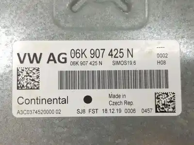 Автозапчастина б/у ебу контролер двигуна для cupra leon 2.0 tsi посилання на oem iam 06k907425n  5fa906259