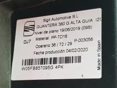 Автозапчастина б/у бардачок для cupra leon 2.0 tsi посилання на oem iam 5fb857563a  5fb857095g