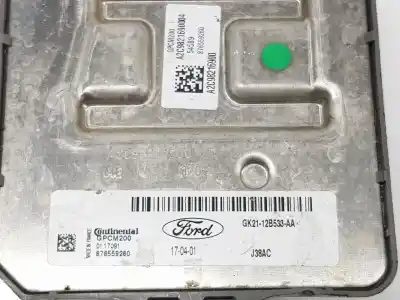 Автозапчастина б/у електронний модуль для ford transit custom kombi 2.0 tdci посилання на oem iam gk2112b533aa  2008625