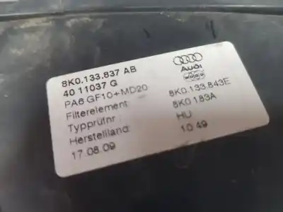 Автозапчастина б/у повітряний фільтр для audi a4 b8 avant (8k5) 2.0 tfsi посилання на oem iam 8k0133835ab  8r0133837s