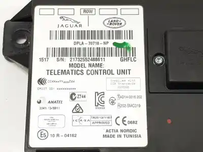 Peça sobressalente para automóvel em segunda mão módulo eletrônico por jaguar xe prestige referências oem iam dpla70718np