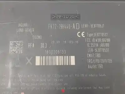 Second-hand car spare part electronic module for jaguar xe prestige oem iam references fk7219h440ad  t2h10042