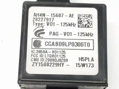 Peça sobressalente para automóvel em segunda mão módulo eletrônico por jaguar xe prestige referências oem iam ah4n15607ae  ah4n15607ae