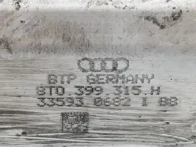 Автозапчастина б/у передня вісь для audi a4 b8 avant (8k5) 2.0 tfsi посилання на oem iam 8t0399315h  8t0399315h