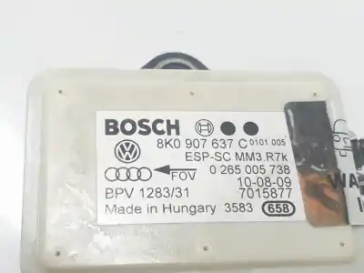 Автозапчастина б/у електронний модуль для audi a4 b8 avant (8k5) 2.0 tfsi посилання на oem iam 8k0907637c  8k0907637c