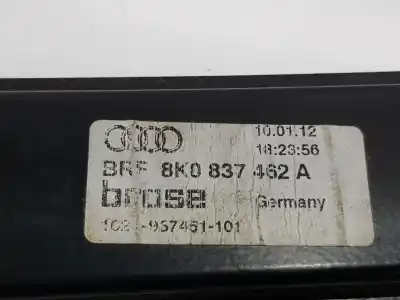 Автозапчастина б/у регулятор переднього правого скла для audi a4 b8 (8k2) 2.0 tdi посилання на oem iam 8k0837462a  8k0837462a