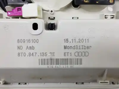 Автозапчасти б/у внутренний свет за audi a4 b8 (8k2) 2.0 tdi ссылки oem iam 8t0947135be  8t0947140