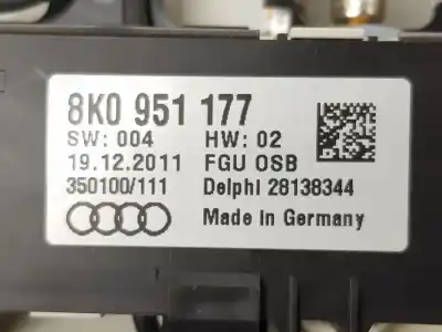 Автозапчасти б/у внутренний свет за audi a4 b8 (8k2) 2.0 tdi ссылки oem iam 8t0947135be  8t0947140