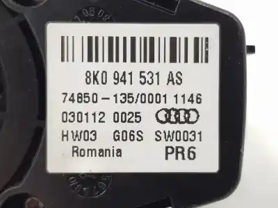 Автозапчастина б/у управління світлом для audi a4 b8 (8k2) 2.0 tdi посилання на oem iam 8k0941531as  8k0941531as